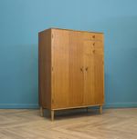 Mid Century Oak Compactum Compact Wardrobe from Meredew, 1960s #1733