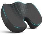 Memory Foam Coccyx Tailbone Hip Seat Cushion Pillow Non-Slip Washable Removable