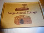 Woodlands Wooden Hedgehog & Guinea Pig House Outdoor Hibernation/Habitat Shelter