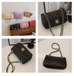 Single Shoulder Bag Girl Gift Ladies Crossbody Bag Diamond Grid Small Square Bag