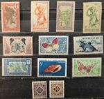 Madagascar stamps lot #1 - Beautiful collection of the oldest stamps - MH - VF