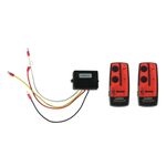 Dual Voltage 12v and 24v Wireless Winch Control Twin Pack Weatherproof Outdoor 