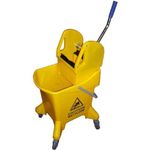 25L Commercial Mop Bucket & Wringer, Catering,Blue,Green,Red,Yellow 