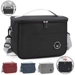 Large Insulated Lunch Bag Adult Kids Men Thermal Cool Hot Food Storage Tote Box