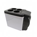 Thermoelectric Car Fridge Compact Warming Fridge Carry Handle for Vehicle