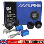 4Ohm 180W Dome Balanced Car Loudspeaker Auto Audio Tweeter Crossove DDT-S30