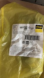 Viega MegaPressG 25586 Adapter 1" x 3/4" P x FPT Carbon Steel (Qty 5)