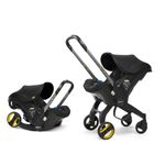 Doona+ Baby Car Seat & Travel Stroller - Convertible Pushchair - Black