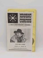 Leonard Nimoy Music Circus 1970s Theatre Program Sacramento Playbill Star Trek