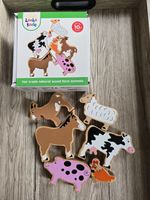 Lanka Kade Wooden Farm Animals