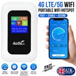 5G Unlocked LTE LCD MiFi hotspot Portable Mobile Broadband Wireless WiFi Router