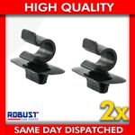 2x BONNET STAY RETAINER CLIPS BONNET SUPPORT STRUT ROD CLIPS FOR CITROEN PEUGEOT