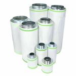 Garden Carbon Filter 4" 5" 6" 8" 10" 12" for Grow Tent & Extractor Fan Odour Con