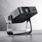 Mini Projector Native 1080P WiFi Bluetooth Auto Focus black  new