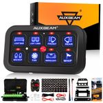 Auxbeam 8 Gang Switch Panel BA80 Automatic Dimmable Relay for Truck ATV UTV Boat