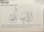 Original Honda PK50 Wallaroo Owners Manual 1989-2003 In French, Dutch & German
