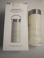 Kekhealth Portable Breastmilk Cooler With Handle - White (BPA Free): White