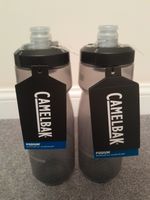 2x/Pair Camelbak Podium 620ml Cycling Outdoors Sport Water Bottles Smoke/Clear