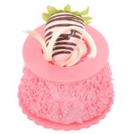 Reusable Pink Artificial Cake Ornament Simulated Cake for Wedding Decor