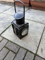 vintage railway signal lamp
