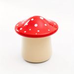 1Pc Speckled White Butter Crock with Lid for Countertop - Ceramic French Butter 