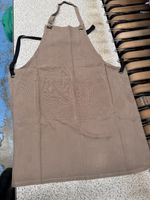 USED Joseph Alan Canvas Bib Apron with Pocket