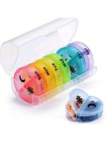 Weekly Pill Organizer 2 Times A Day AM PM