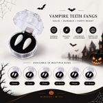 Halloween Vampire Teeth Fangs With Solid Glue Adhesive Fancy Dress Prop