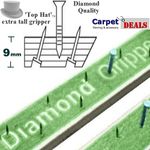 Top Hat Carpet Gripper Rod - Extra Tall 9mm and Extra Wide 25mm Diamond Quality