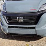 For Fiat Ducato Bumper Honeycomb - Gloss Black, No Parking Sensors Replacement