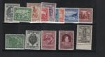 Newfoundland #212 - #225 Very Fine Never Hinged Set