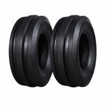 2x 7.50-16 Tractor Tyre 3 Rib 8PR Tube Type Free Delivery UK Mainland