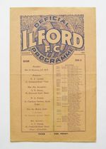 ILFORD v WOKING 1930/1931 Isthmian League *Exc Condition Football Programme*