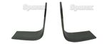 Rotavator Blade Replacement - 80x7mm - Left or Right Hand -  Dowdeswell, Howard