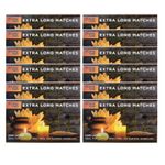 Bryant & May Extra Long Safety Matches 12/PK Home Candle Fire BBQ Log Burners