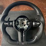 For BMW M Sport Leather Flat Bottom Steering Wheel F20 F22 F30 F32 F36 M2 M3 M4