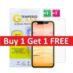 Screen Protector for iPhone 13 12 XR 16 15 14 17 Pro Max Gorilla Tempered Glass