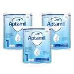 Aptamil First Infant Baby Milk Stage 1 From Birth DHA Formula Powder 3x700g