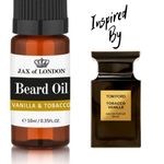 Cologne Inspired Beard Oil 10ml – 3 for 2 Deal | Jax of London – 12 Scents
