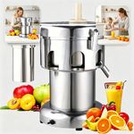 Heavy Duty Commercial Juicer 370W UK Stainless Steel Fruit Vegetable Extractor
