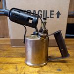 vintage brass blowtorch blowlamp governor parafin