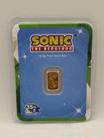 PAMP Sonic The Hedgehog (SEGA) 35th Anniversary Gold Bar 0.5G Fine Gold 999.9