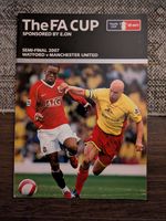 WATFORD V MANCHESTER UNITED PROGRAMME 2006/2007 FA CUP SEMI-FINAL