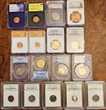 🔥🔥 HUGE Certified Coin Lot (17 Slabs) NGC PCGS INB 💰 Proof & BU Slabs 🔥🔥 