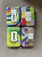 All 4 Adrenalyn XL World Cup 2026 Pocket Tin Designs (Empty Tins) Collectors