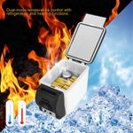 6L Mini Car Refrigerator, 12V Electric Cooler and Warmer Portable Freezer/