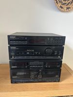 Pioneer DC-Z83 Stereo Double Cassette Deck Amplifier & FZ93L Tuner Set - Working