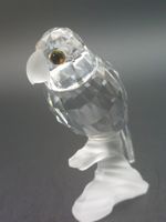 SWAROVSKI CRYSTAL PARROT on branch (1989 - 1992) – 119443 - UnBoxed - Mint