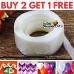 100 - 1000 Adhesive Dots Tape Double Sided Glue DIY 5m Arch Kit Decorating Strip