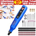 Rotary Multi Tool Set 80Pcs Dremel Compatible Accessories Mini Drill 5 Speeds